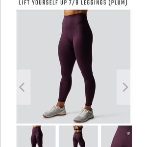 Born primitive plum leggings size medium